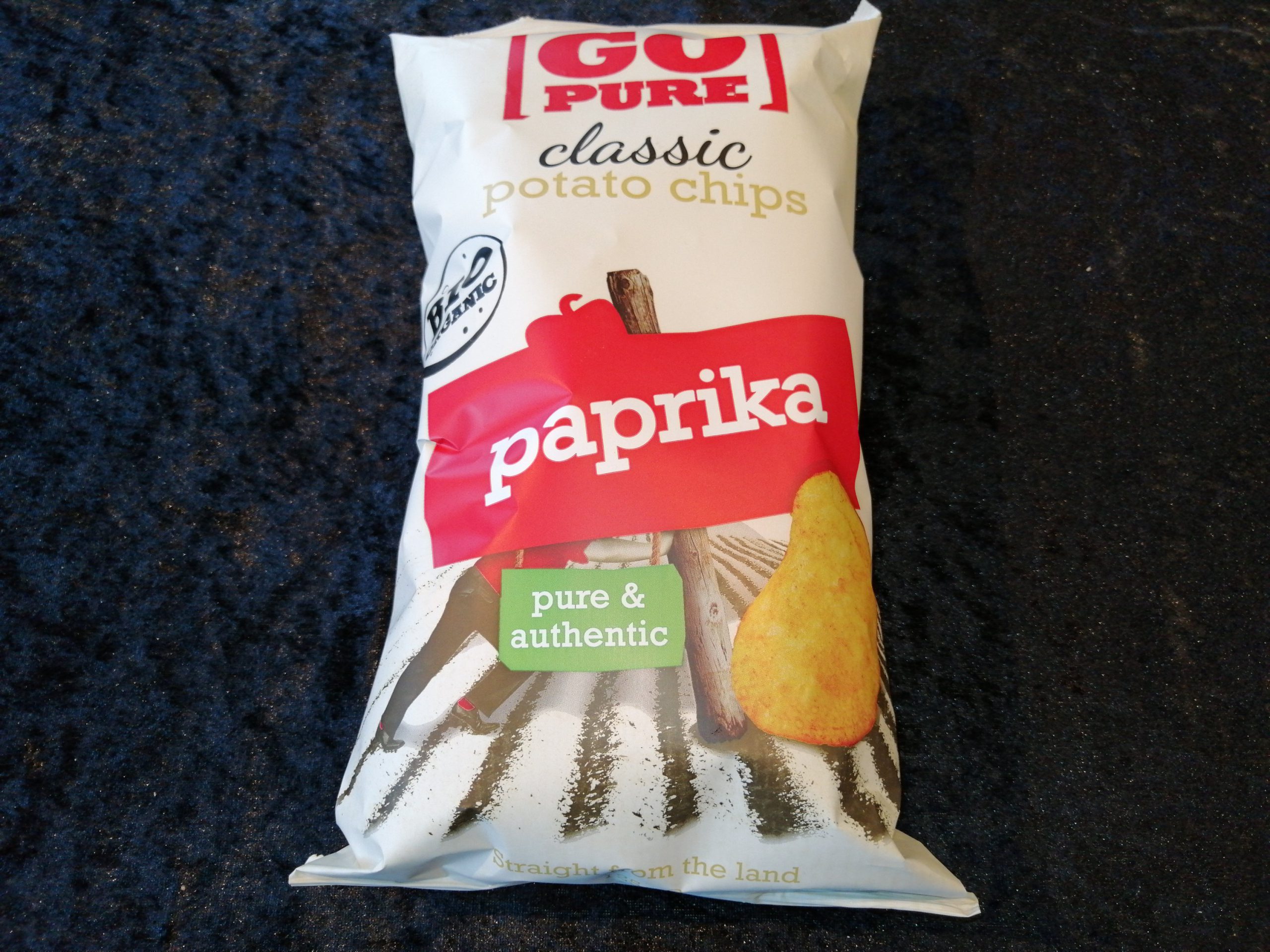 Go Pure chips paprika